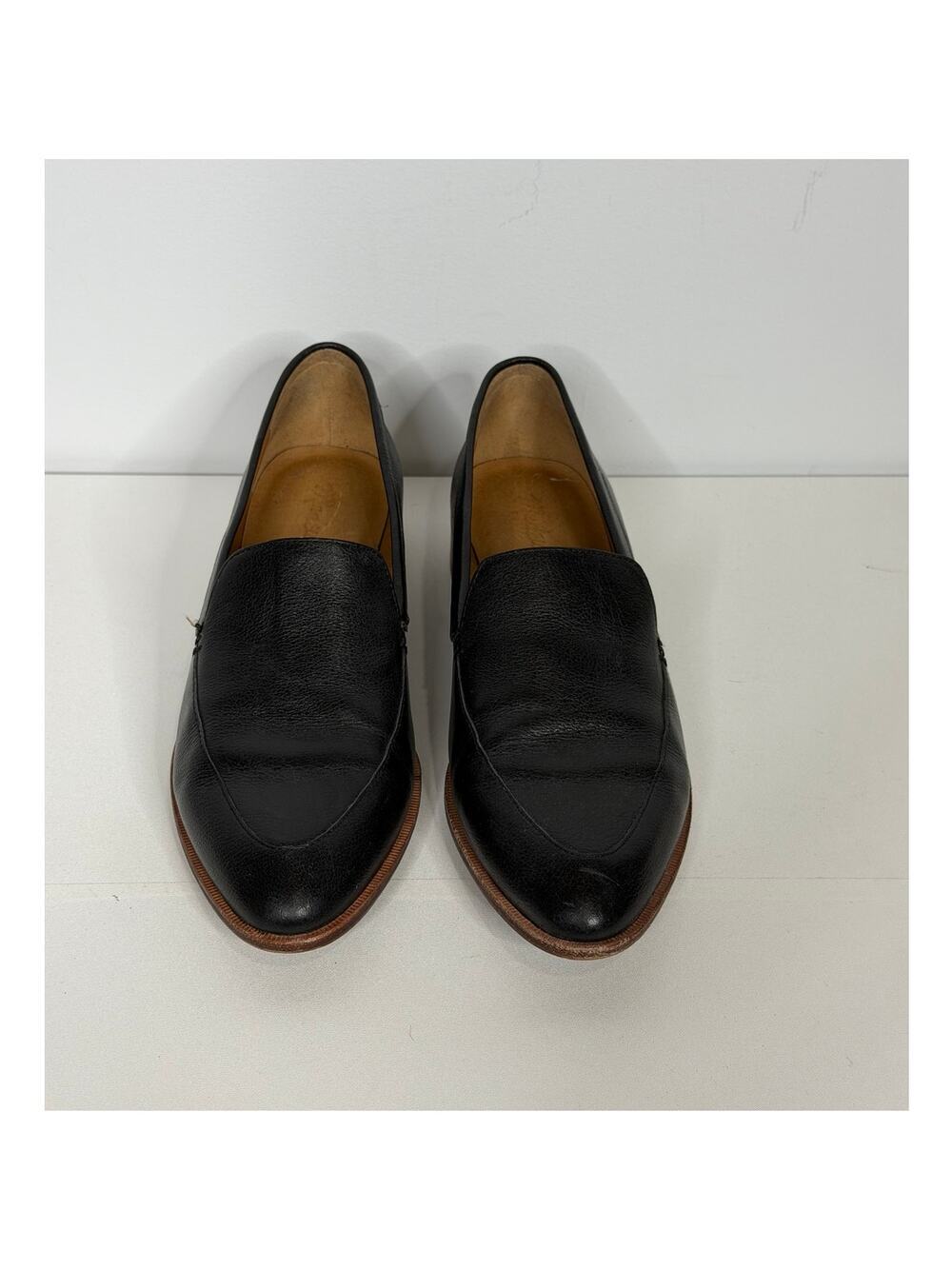 MadeWell The Frances Leather Loafer Black,Brown Pointed Toe / Size-8